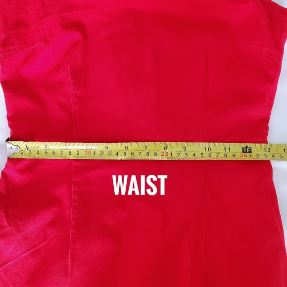 Sleeveless Fitted Dress. It’s a little tight on me but super cute. - Picture 5 of 7